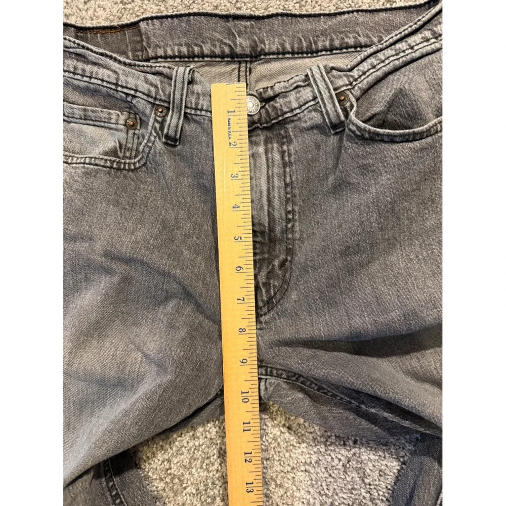 Levis 541 Jeans Mens 32x32 Gray Athletic Taper Stretch Denim Pants